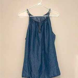 90s Denim Sleeveless Women's Top
